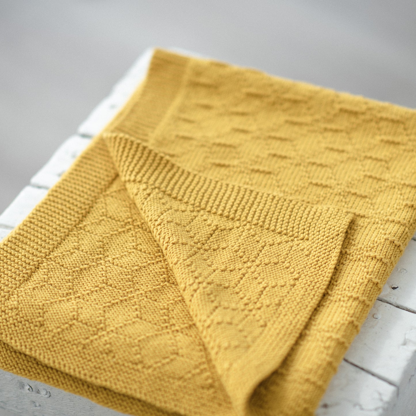 Snowflakes - Blanket Knitting Pattern (PDF)