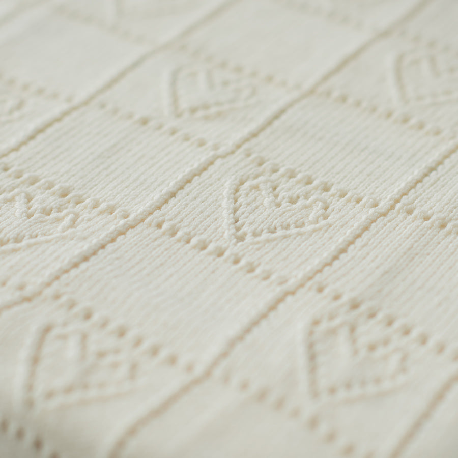 Hearts - Blanket Knitting Pattern (PDF)