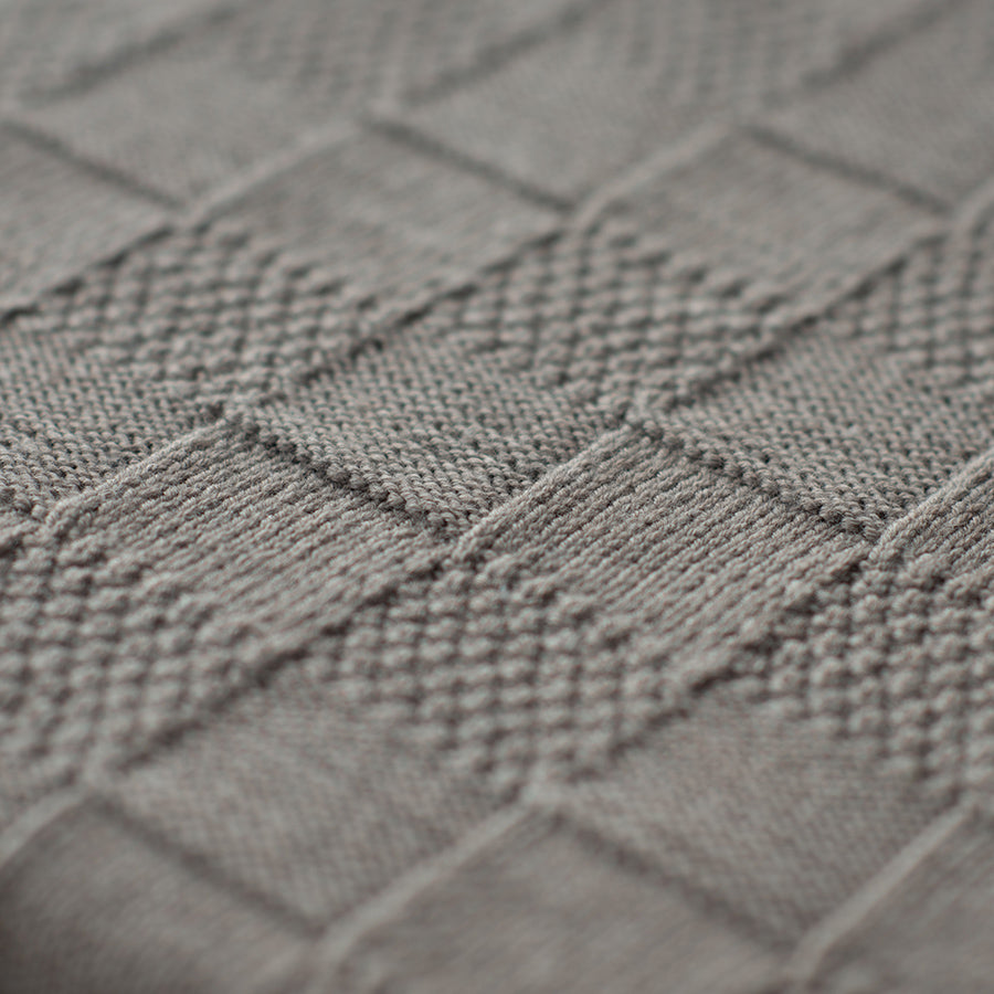 Squares - Reversible Blanket Knitting Pattern (PDF)