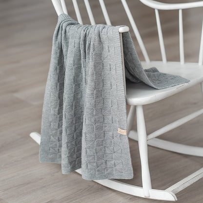 Pinwheels - Reversible Blanket Knitting Pattern (PDF)