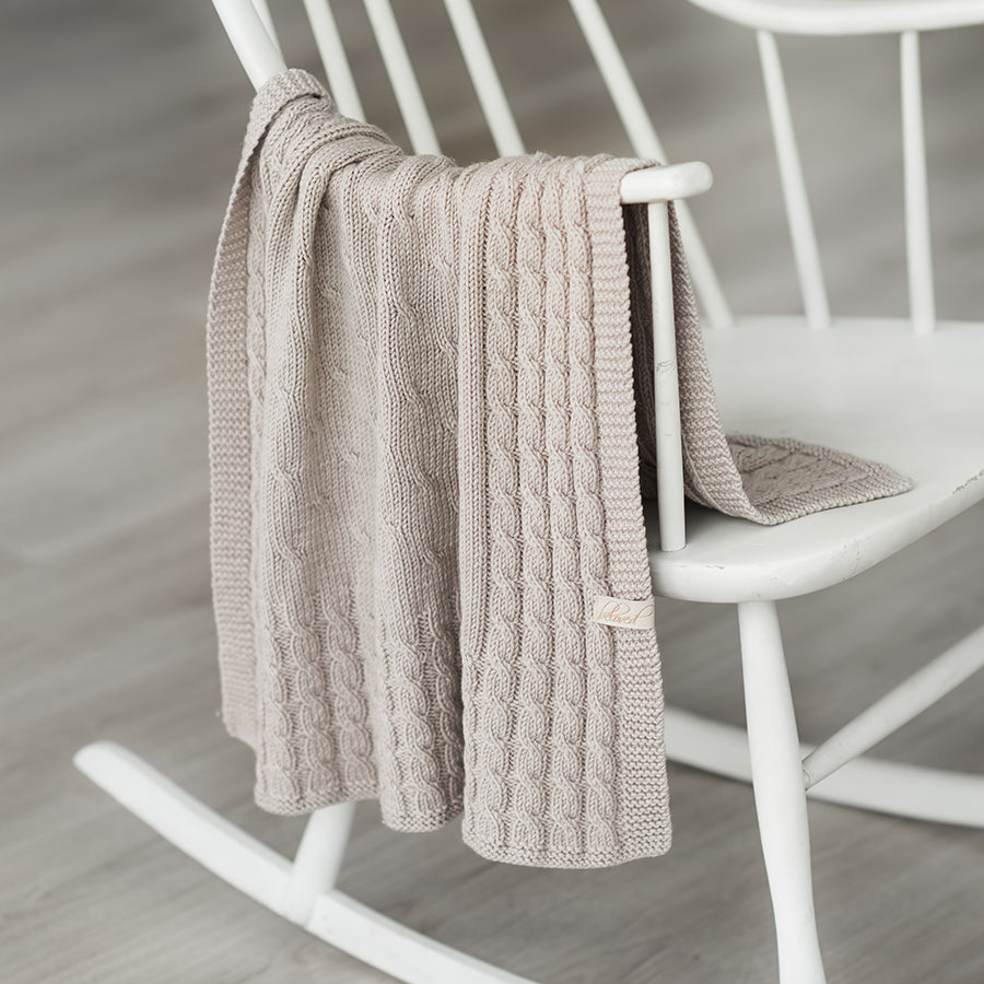 Cables - Blanket Knitting Pattern (PDF)