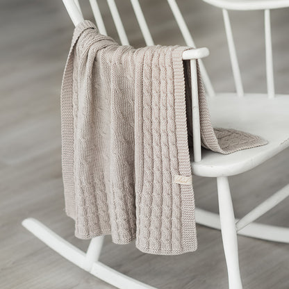 Cables - Blanket Knitting Pattern (PDF)