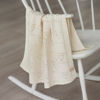 Hearts - Blanket Knitting Pattern (PDF)