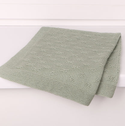 Pearl Garden - Blanket Knitting Pattern (PDF)