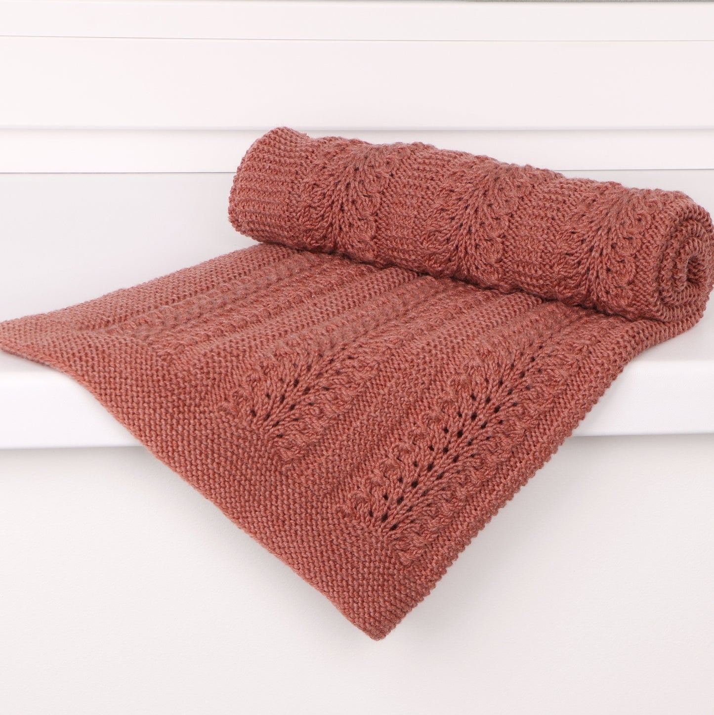 Feather Dance - Blanket Knitting Pattern (PDF)