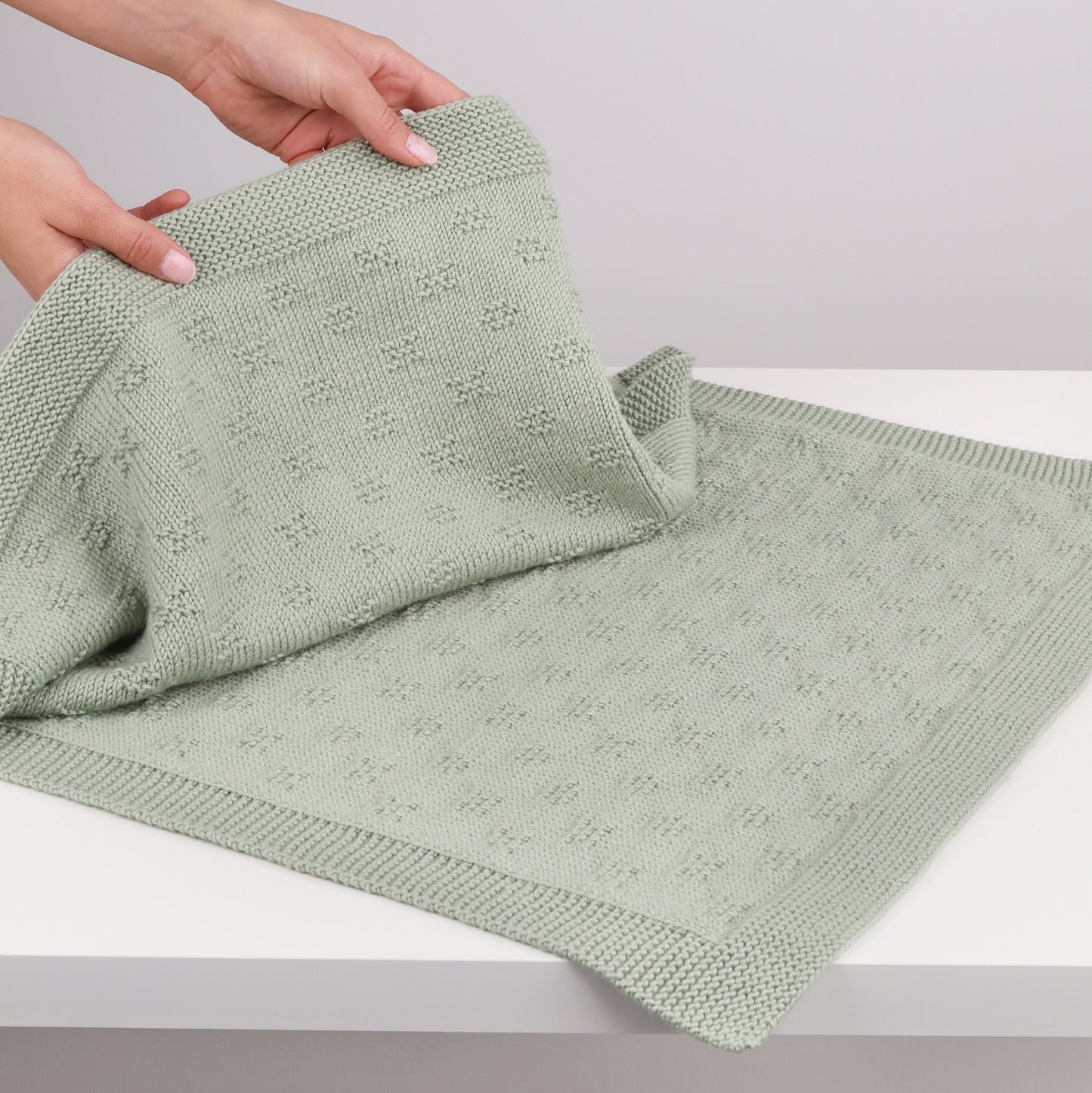 Pearl Garden - Blanket Knitting Pattern (PDF)