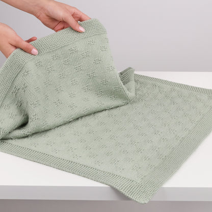 Pearl Garden - Blanket Knitting Pattern (PDF)