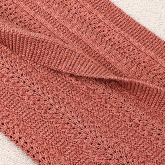 Feather Dance - Blanket Knitting Pattern (PDF)