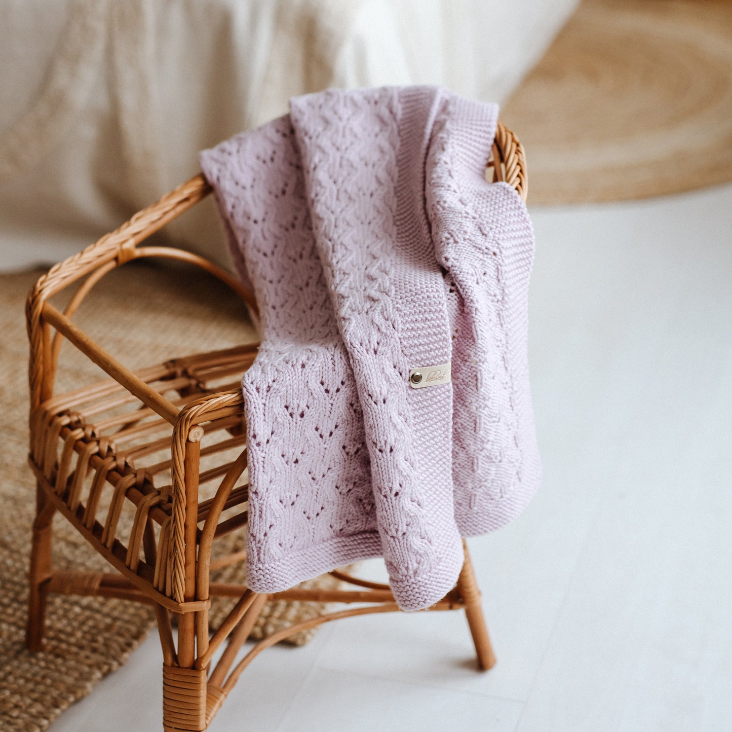 Dew Drops - Blanket Knitting Pattern (PDF)