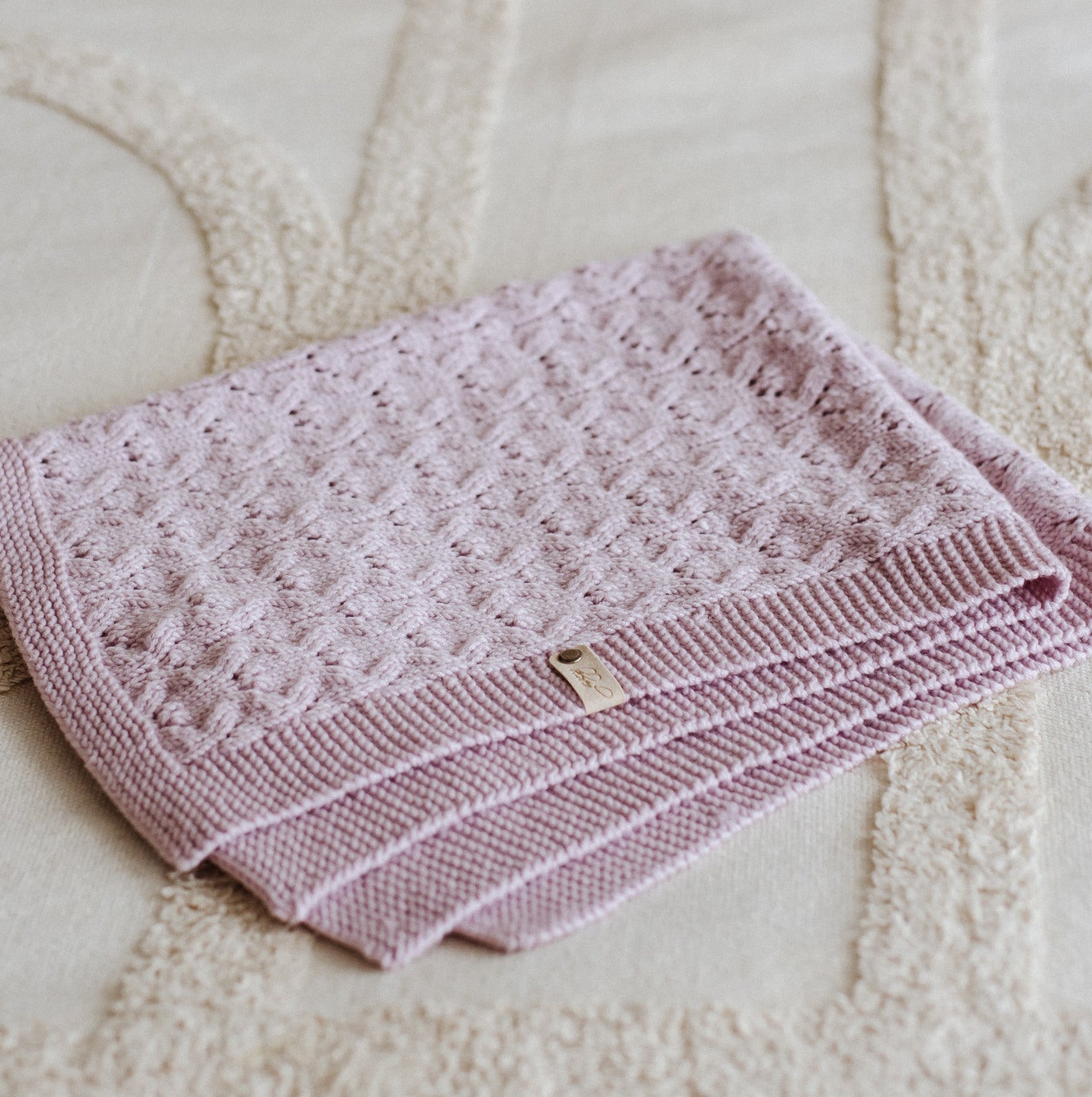 Dew Drops - Blanket Knitting Pattern (PDF)