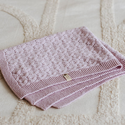 Dew Drops - Blanket Knitting Pattern (PDF)