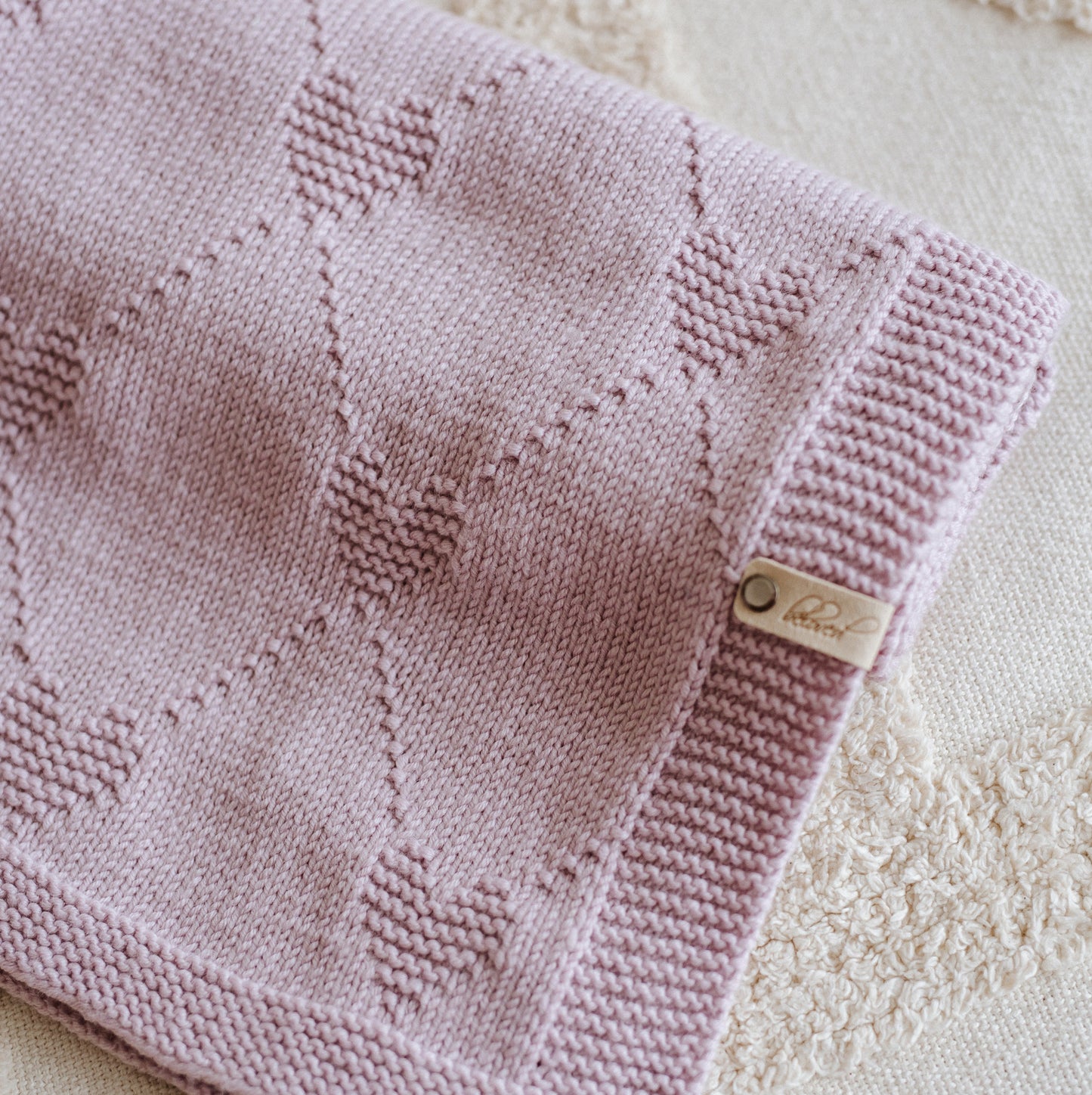 From Heart to Heart - Blanket Knitting Pattern (PDF)