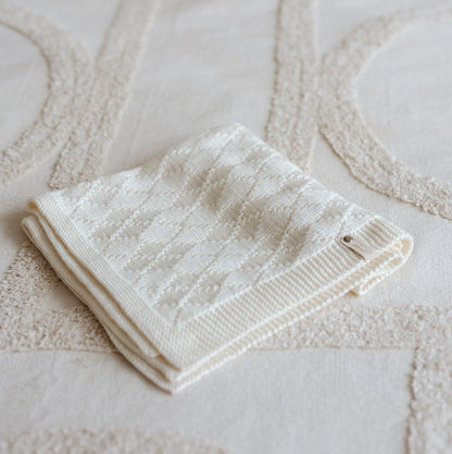 Diamonds - Reversible Blanket Knitting Pattern (PDF)