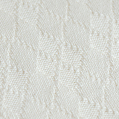 Diamonds - Reversible Blanket Knitting Pattern (PDF)