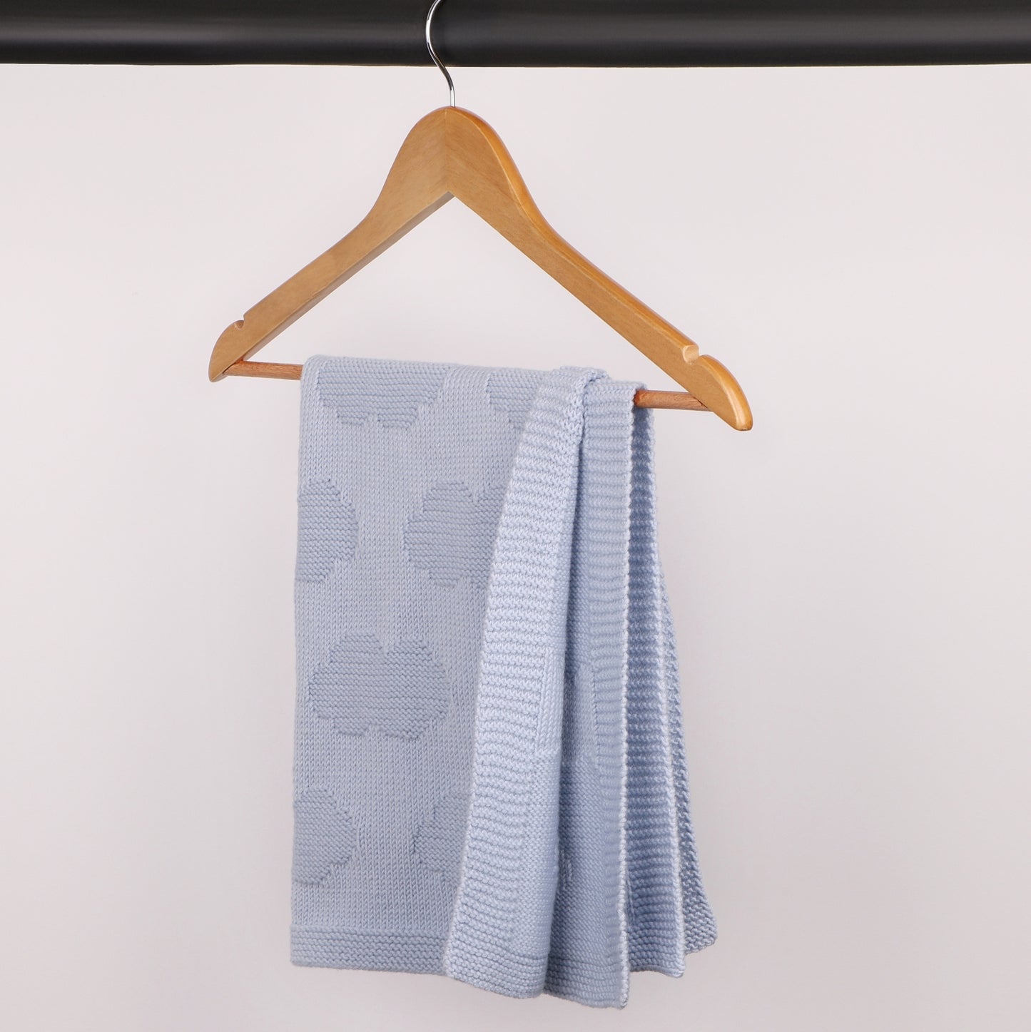 Soft Clouds - Reversible Blanket Knitting Pattern (PDF)