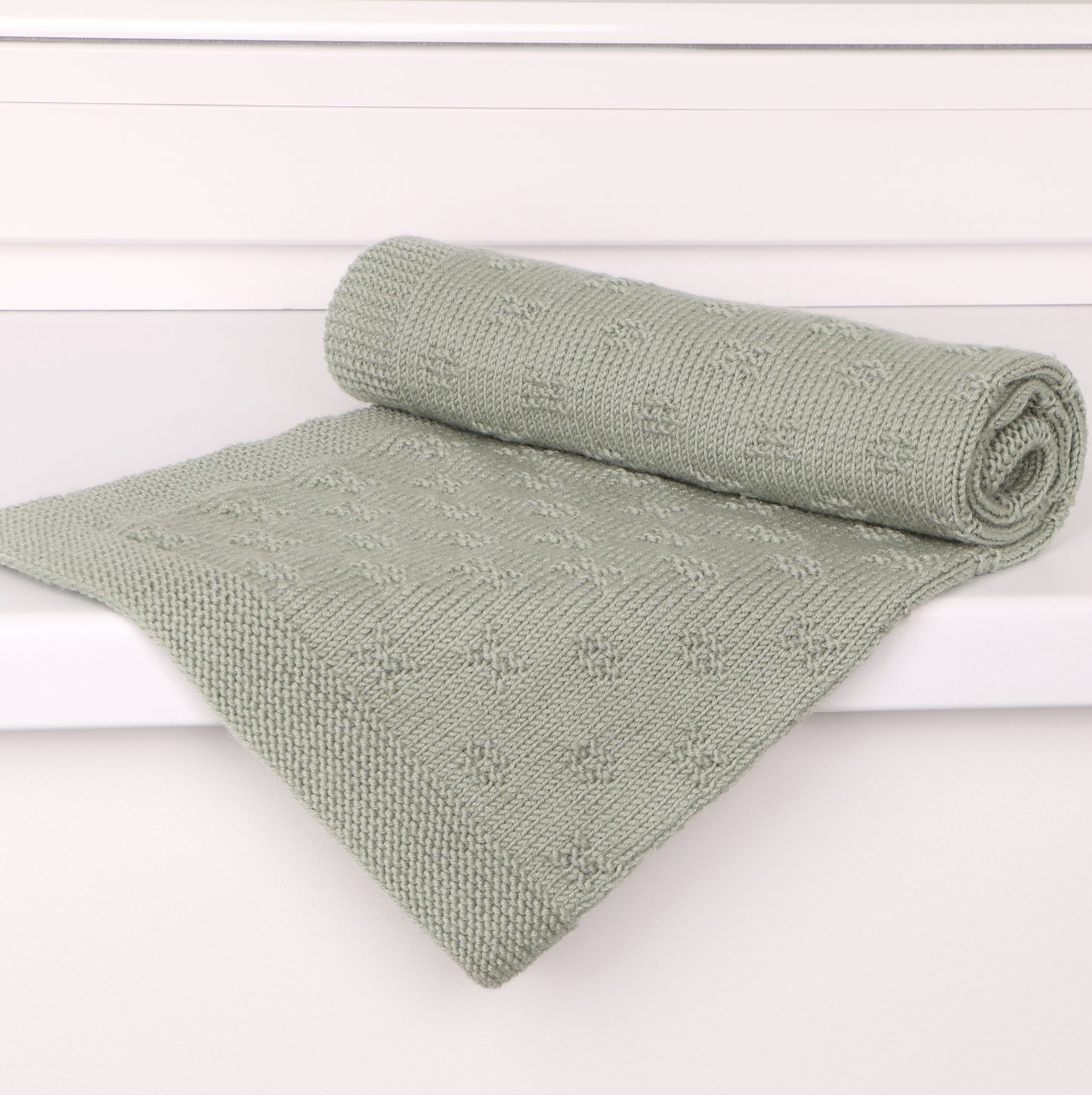 Pearl Garden - Blanket Knitting Pattern (PDF)