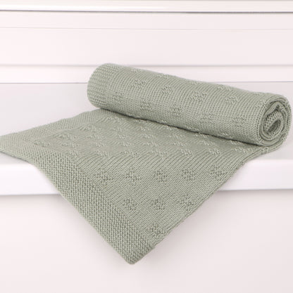 Pearl Garden - Blanket Knitting Pattern (PDF)