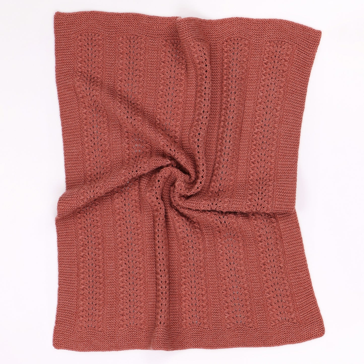 Feather Dance - Blanket Knitting Pattern (PDF)