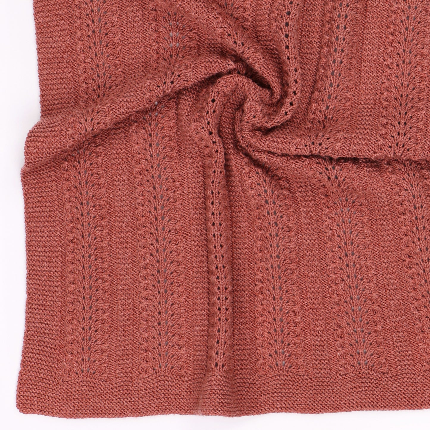 Feather Dance - Blanket Knitting Pattern (PDF)