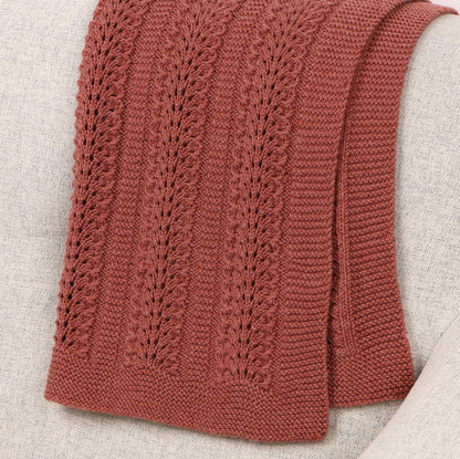 Feather Dance - Blanket Knitting Pattern (PDF)