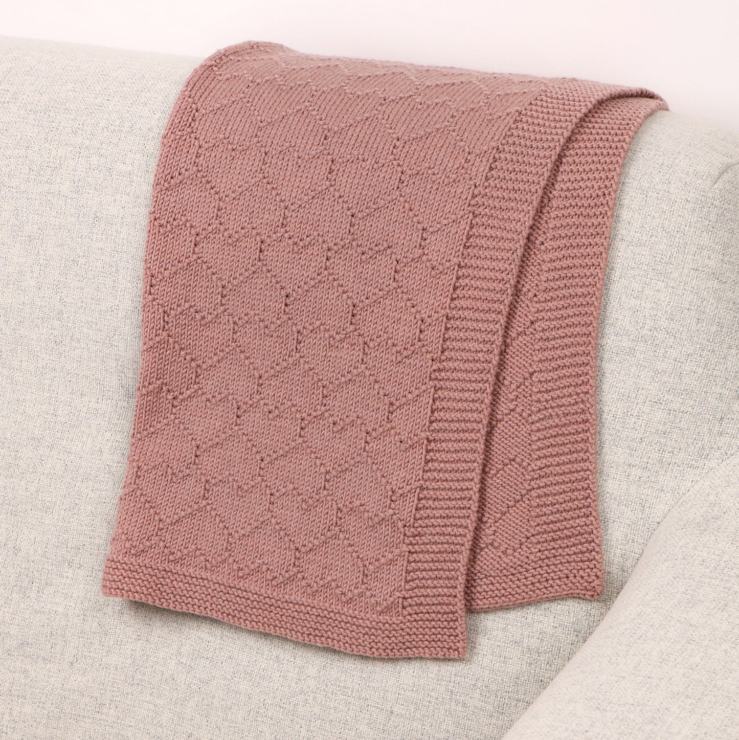 Love is in the Air - Blanket Knitting Pattern (PDF)