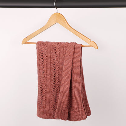 Feather Dance - Blanket Knitting Pattern (PDF)