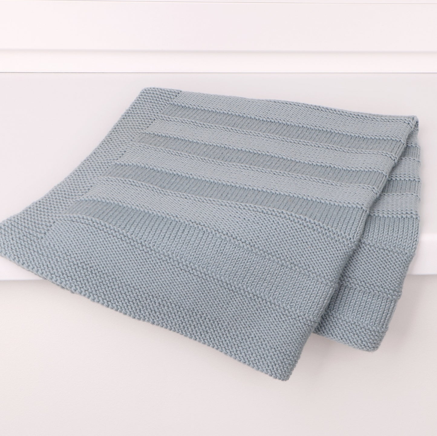 Beauty in Simplicity - Reversible Blanket Knitting Pattern (PDF)