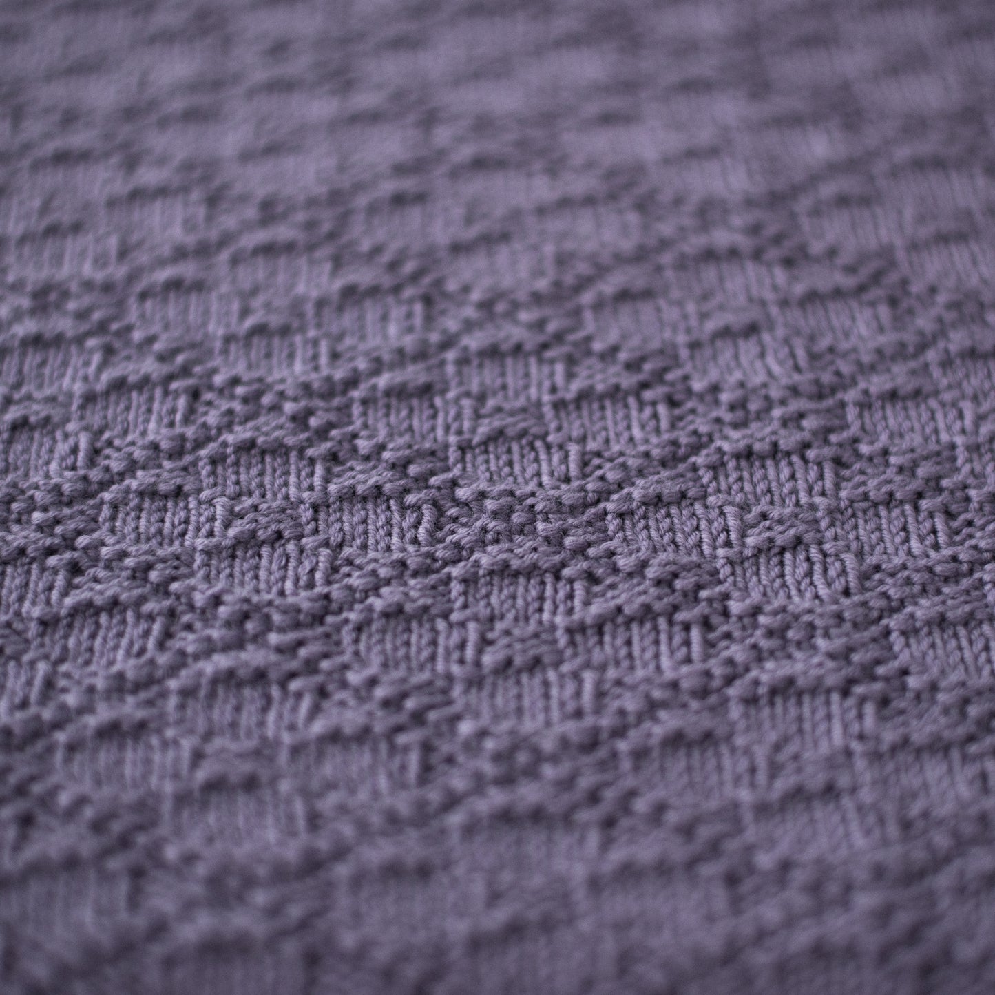 Flower Blossoms - Reversible Blanket Knitting Pattern (PDF)