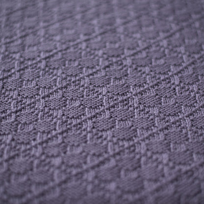 Flower Blossoms - Reversible Blanket Knitting Pattern (PDF)