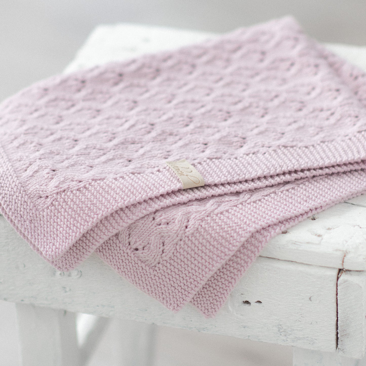 Dew Drops - Blanket Knitting Pattern (PDF)