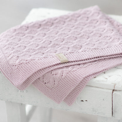 Dew Drops - Blanket Knitting Pattern (PDF)