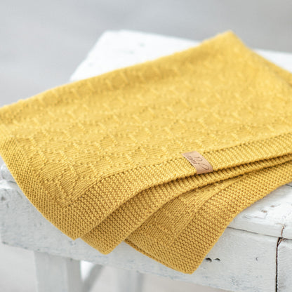 Snowflakes - Blanket Knitting Pattern (PDF)