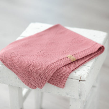 From Heart to Heart - Blanket Knitting Pattern (PDF)