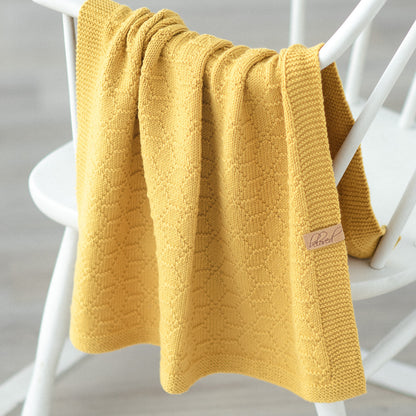 Snowflakes - Blanket Knitting Pattern (PDF)