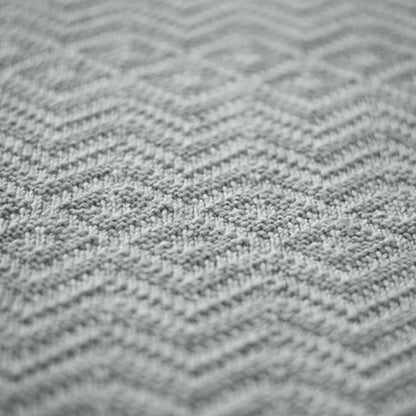Zig Zag - Reversible Blanket Knitting Pattern (PDF)