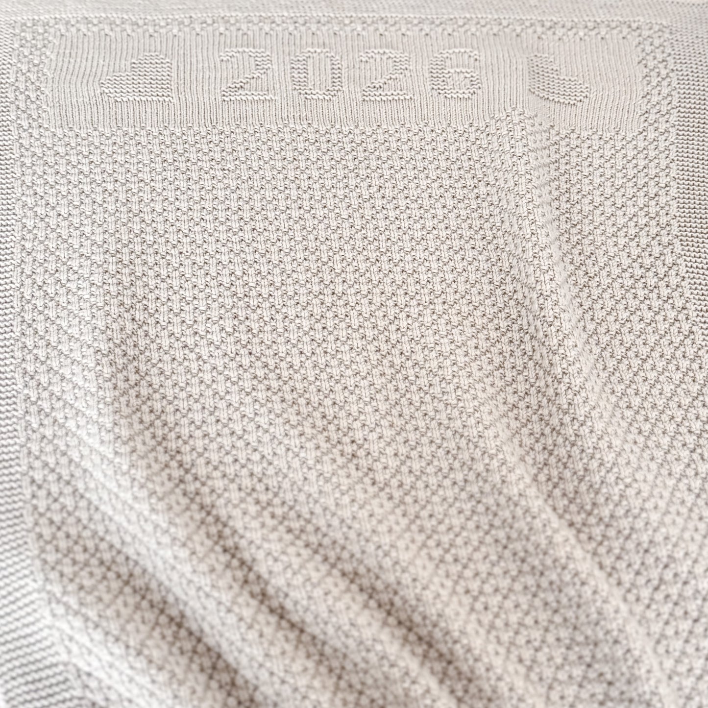 Baby's First Year 2026 - Blanket Knitting Pattern (PDF)