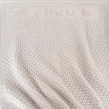Baby's First Year 2026 - Blanket Knitting Pattern (PDF)