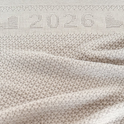 Baby's First Year 2026 - Blanket Knitting Pattern (PDF)