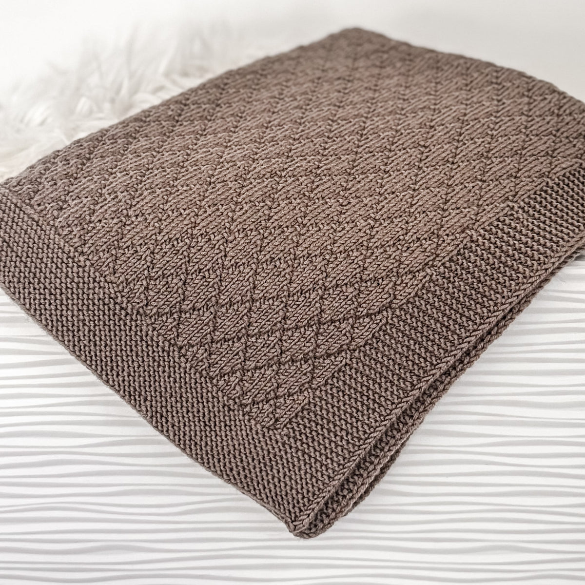 Secret Gems - Blanket Knitting Pattern (PDF)