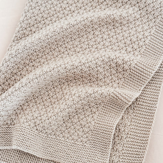 Morning Mist - Blanket Knitting Pattern (PDF)
