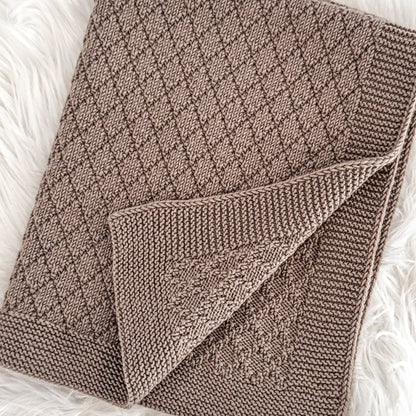 Secret Gems - Blanket Knitting Pattern (PDF)
