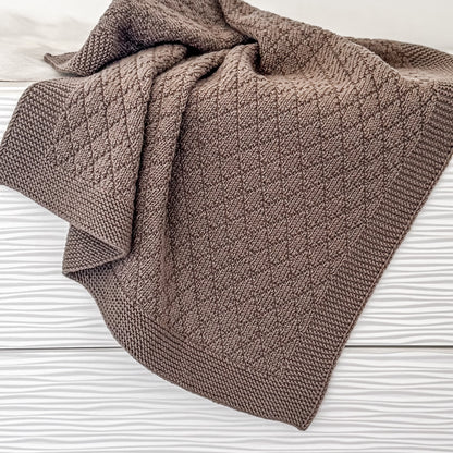 Secret Gems - Blanket Knitting Pattern (PDF)