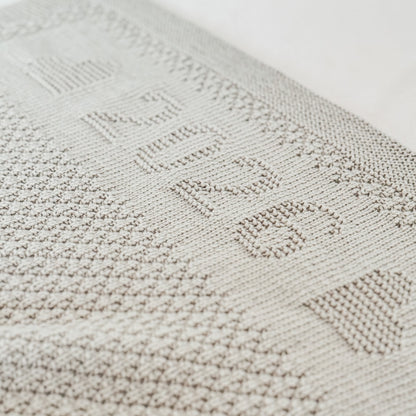 Baby's First Year 2026 - Blanket Knitting Pattern (PDF)