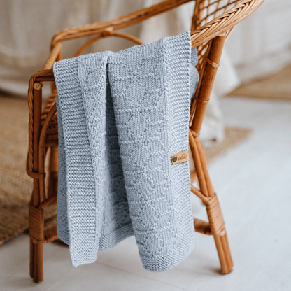 Snowflakes - Blanket Knitting Pattern (PDF)
